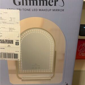 Impressions Vanity Glimmer Arch LED Mirror in Cream